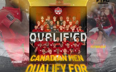 Canadian men qualify for 1st World Cup